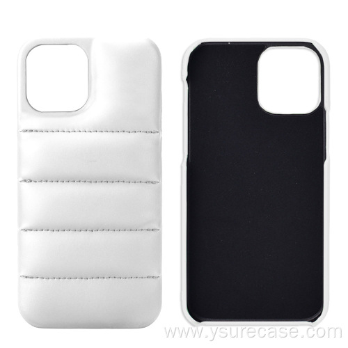 cottonfilled down mobile phone cases for iphone 13